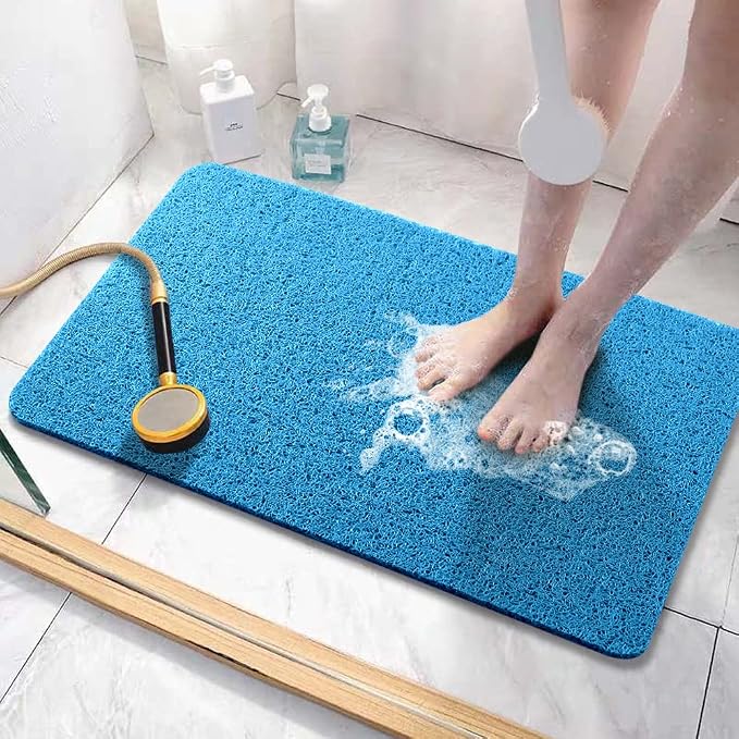 Asvin Soft Textured Bath, Tub Mat, 24x16 Inch, Phthalate Free, Non Slip Comfort by Asvin