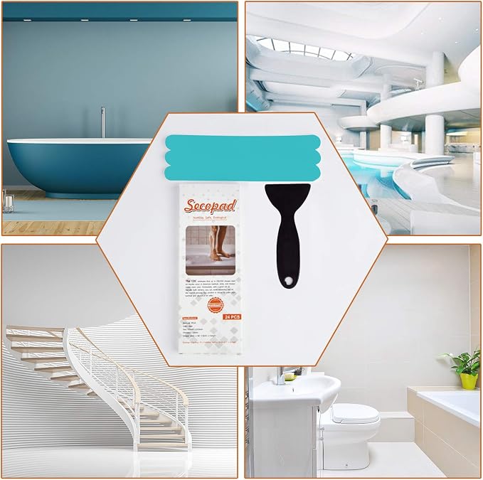 Non-Slip Bathtub Stickers Safety Bathroom Tubs Showers Treads Adhesive Decals - Image 6