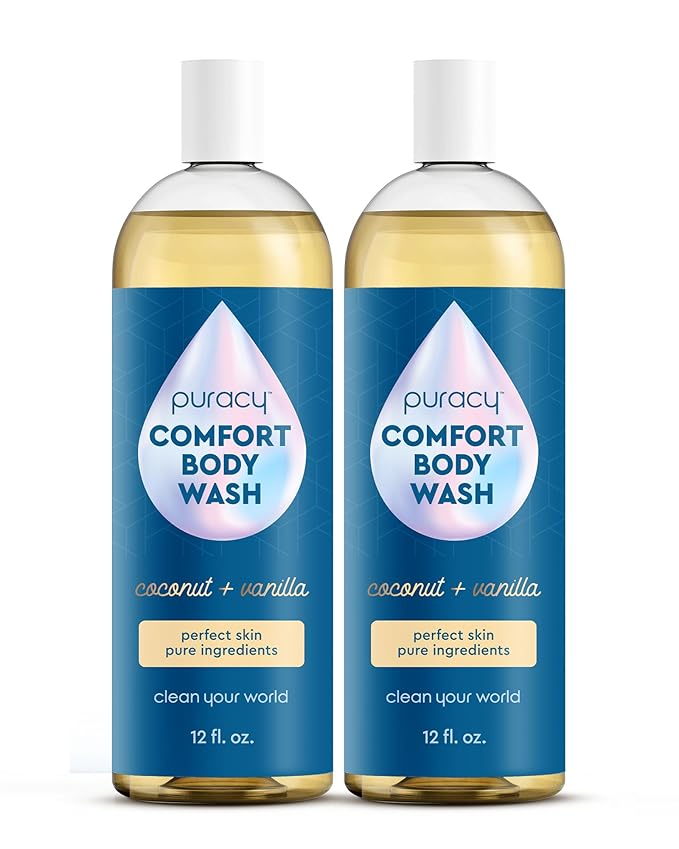 Puracy Body Wash, Natural Body Wash, 98.6% Pure Plant Ingredients, Moisturizing by Puracy