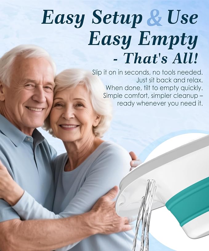 Sitz Bath, Sitz Bath for Toilet Seat, Postpartum and Hemorrhoids Care - Image 7