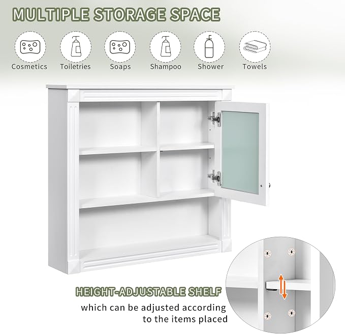 32'' Bathroom Wall Cabinet - Image 7