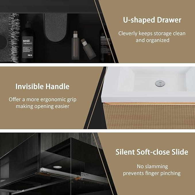 30" Floating Bathroom Vanity - Image 6
