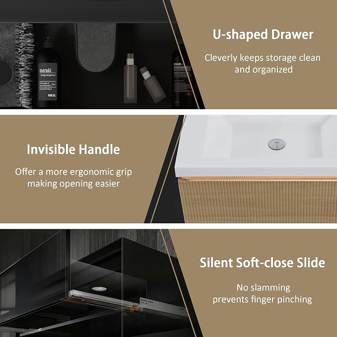 72" Floating Bathroom Vanity - Image 6