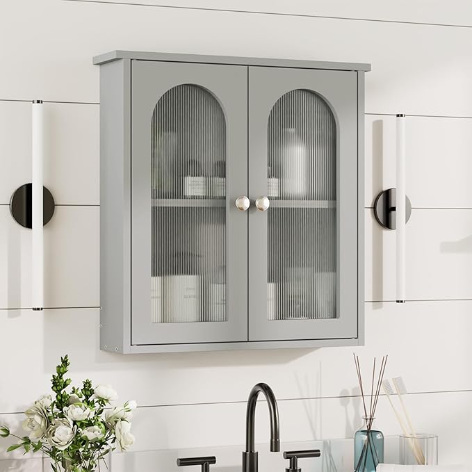Bathroom Wall Cabinet, Medicine Cabinets Wall Mounted by Mepplzian