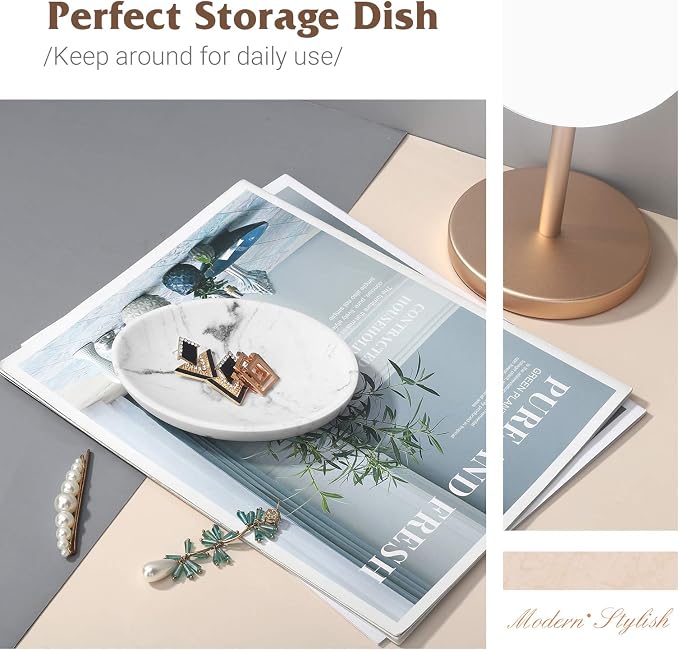 Shinowa Soap Dish, Resin Soap Saver Sponge Dish Tray Mini Storage Tray - Image 4