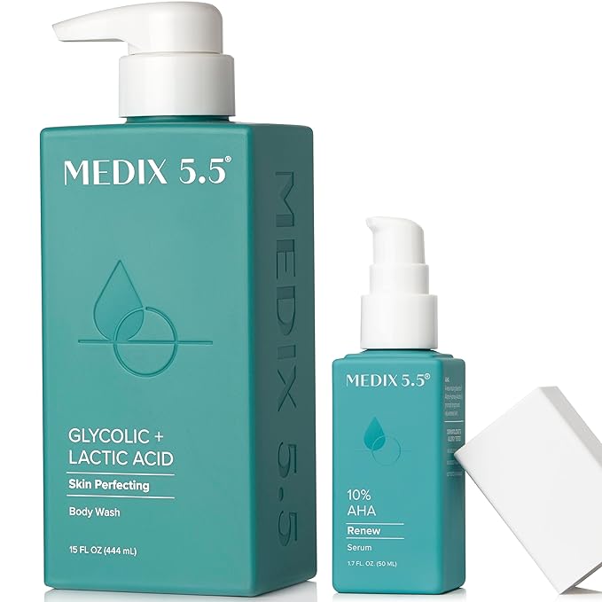 MEDIX Glycolic Acid Exfoliating Body Wash KP Bump Eraser Cleanser + 10% by Medix55