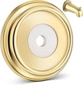 Dreyoo Metal Tub Spout Cover Ring, Bathtub Spout Trim Plate Ring by Dreyoo