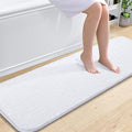 OLANLY Bathroom Rugs 59x20, Extra Soft Absorbent Chenille Bath Rugs, Rubber by OLANLY