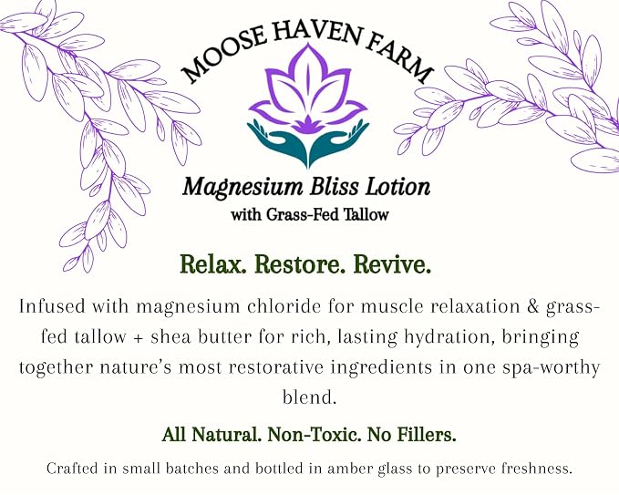 Magnesium Bliss Lotion – Magnesium Muscle Relief Lotion - Image 2