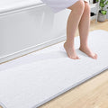 OLANLY Bathroom Rugs 70x24, Extra Soft Absorbent Chenille Bath Rugs, Rubber by OLANLY