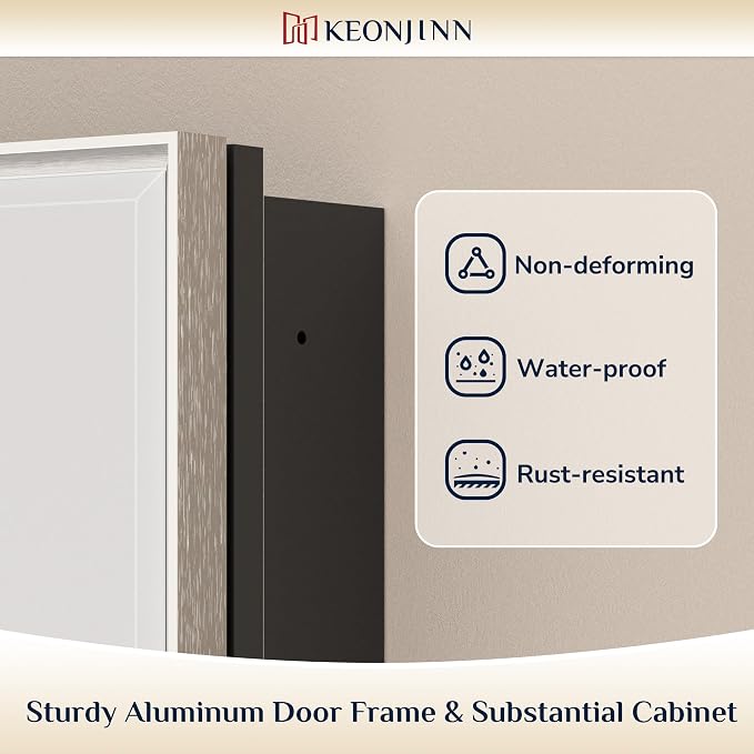Keonjinn 24" x 30" Medicine Cabinets - Image 6