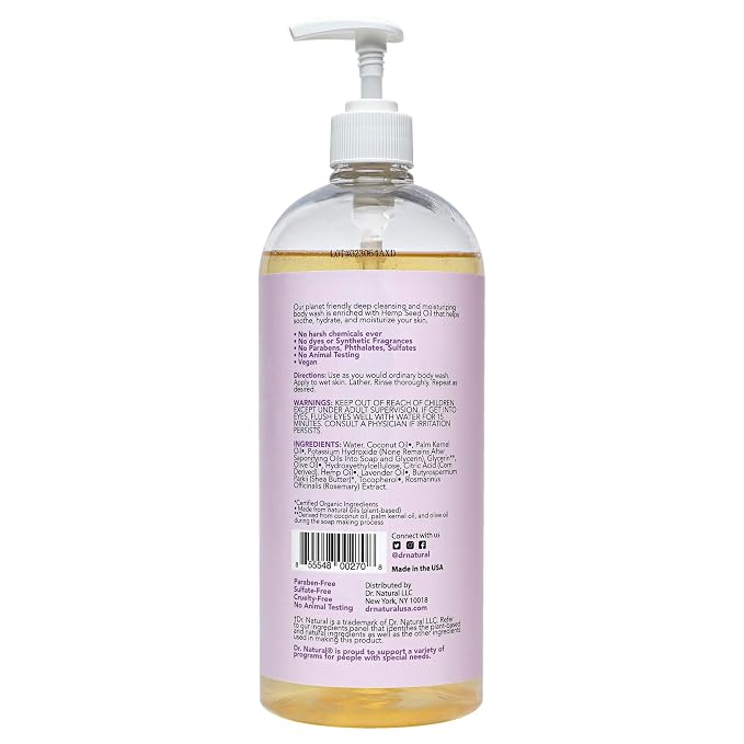Dr. Natural Hemp Body Wash - Image 8
