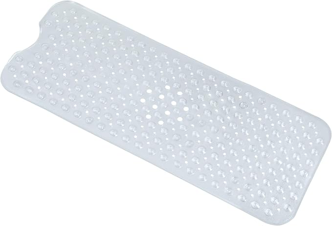 Anti-Slip Bathtub Shower mat, 39.3×15.7 inch（Approximately 100 × 40cm） Soft by ERASILKEN-X