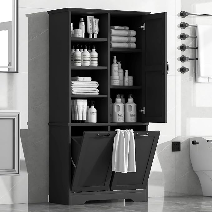Favfurish 68" Tall Bathroom Storage Cabinet - Image 13