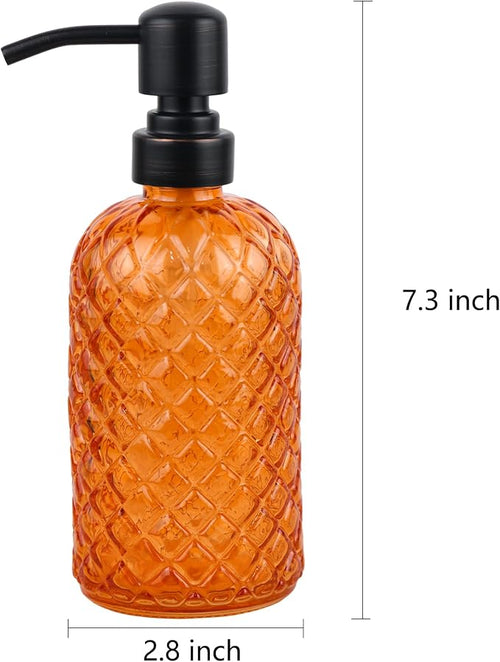 16 oz Glass Soap Dispenser - Image 2