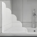 2 PCS Shower Splash Guard for Tub Corner, Self-Adhesive Shower Guards to Keep by LittleJesusFigures
