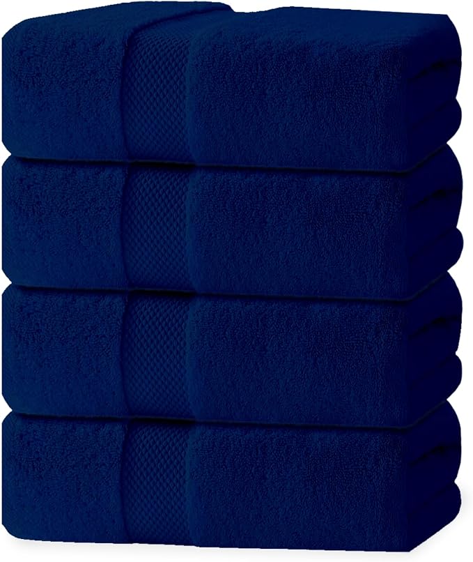 100% Cotton Bath Towels, Luxury 700 GSM Bath Towel, Highly Absorbent Bathroom - Image 7