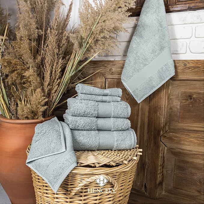 Hencely Premium Bath Towel Set of 4-28x58 Inches - Image 7