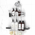 REINHARDT Shower Caddy Hanging, Rustproof Shower Caddy Anti-Swing Shower by REINHARDT