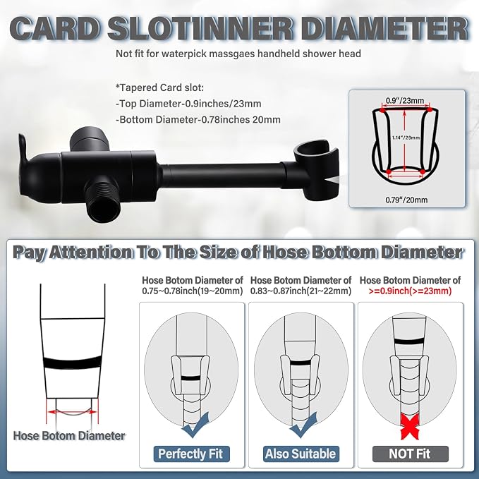 YDmeet All Metal Shower Diverter Valve - Image 6