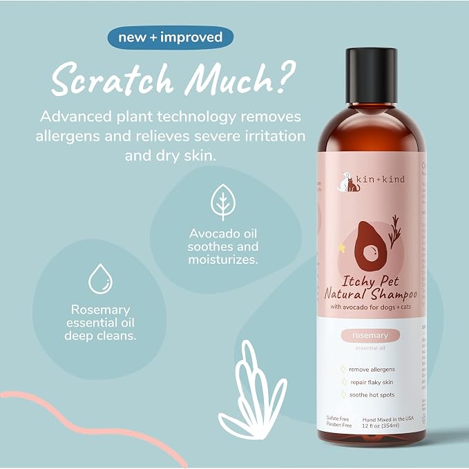 kin+kind Anti-Itch Dog & Cat Shampoo - Image 3
