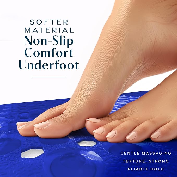 SlipX Solutions Power Grip Bathtub Safety Mat | Precision Grip Technology - Image 4