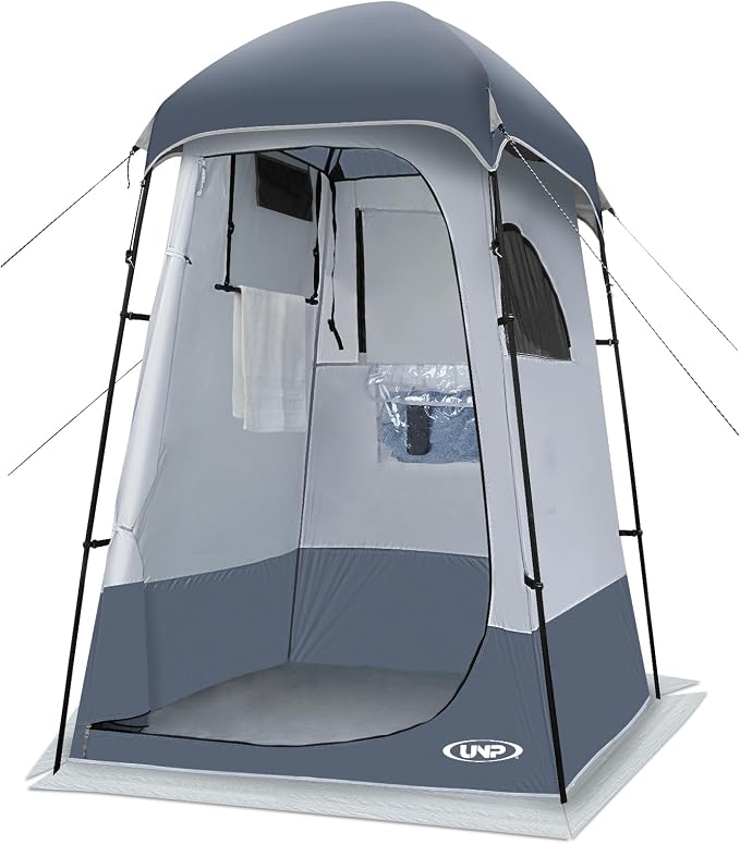 Shower Tent, Outdoor Camping Privacy Shelter-Dressing Changing Room-Portable by UNP