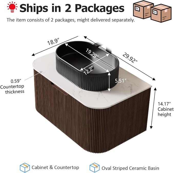 30 inch Floating Bathroom Vanity - Image 2