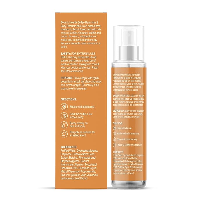 Botanic Hearth Coffee Bean Hair Perfume & Body Perfume Mist - Image 7