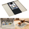 URMONA Waterproof Silicone Under Sink Mat 19'' x 19'' Shelf Liner by URMONA