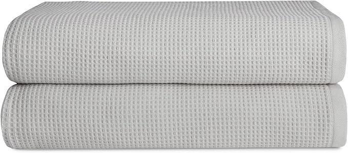 Cozy Earth Waffle Bath Sheets by CozyEarth