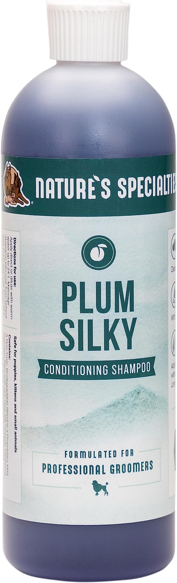 Nature's Specialties Plum Silky Ultra Concentrated Dog Shampoo Conditioner by NaturesSpecialties
