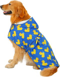 HDE Dog Bathrobe Super Absorbent Quick Drying Puppy Towel Wrap Coat Adjustable by HDE