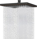 Hibbent Thickness Metal Rain Shower Head, 12 Inch High Pressure Shower Heads by Hibbent