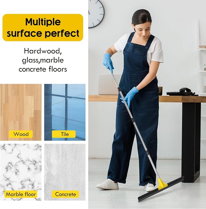 Floor Squeegee for Concrete and Tile Cleaning - Image 4