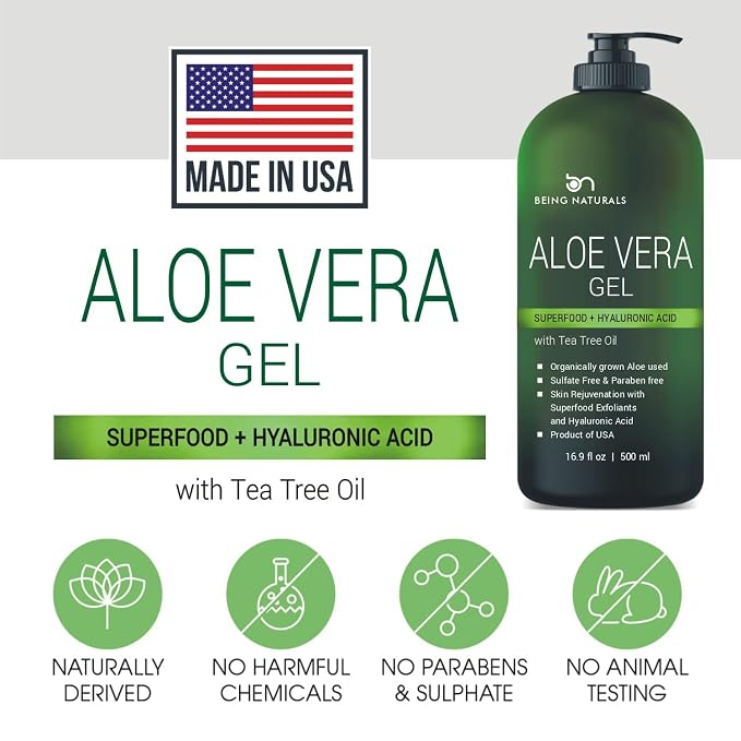 Being Naturals Aloe vera Gel - Image 5