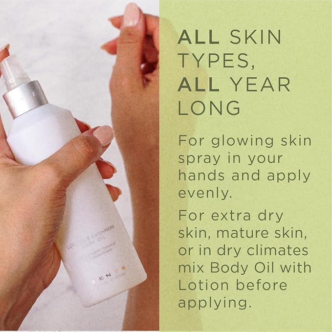 Zents Luminous Cashmere Body Oil | Moisturizing Body Oil - Image 5