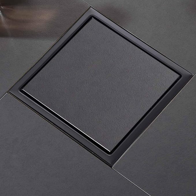 4 Inch Square Shower Floor Drain, Shower Drain Kit - Image 3