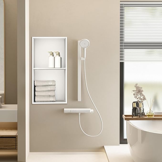 SaniteModar Shower Niche, Stainless Steel Niche - Image 2