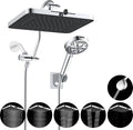 Hibbent cUPC Certified High Pressure 13'' Dual Shower Head Combo by Hibbent