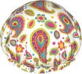 Women Girl Double Waterproof Layers Shower Cap EVA Bath Cap by Unknown