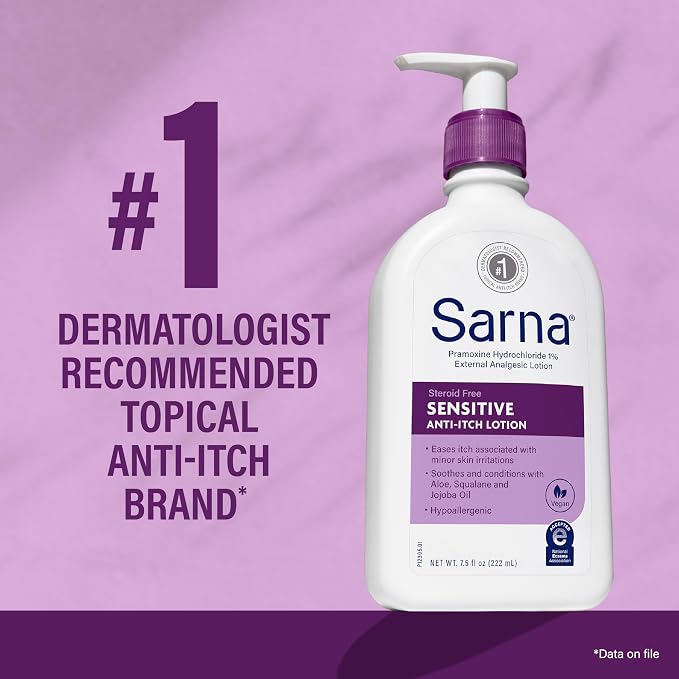 Sarna Sensitive Steroid-Free Anti-Itch Lotion - Image 3