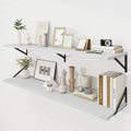 Dreamland Floating Shelves for Wall, 12 Inch Deep Floating Shelves Set of 2 by Dreamland