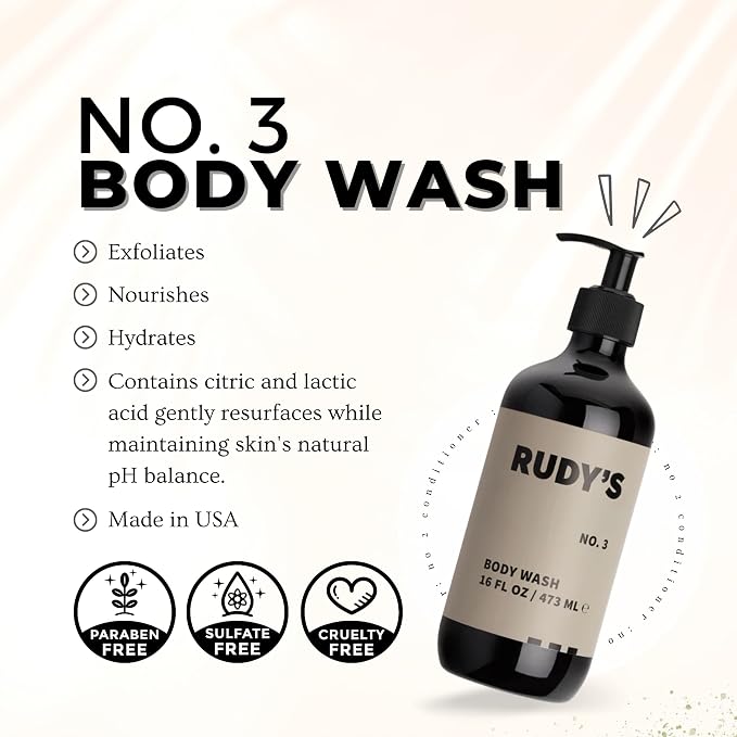 Rudy's No. 3 Body Wash - Image 2