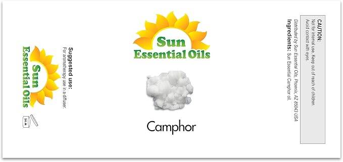 Sun Essential Oils – 16 oz Camphor Essential Oil - Image 2
