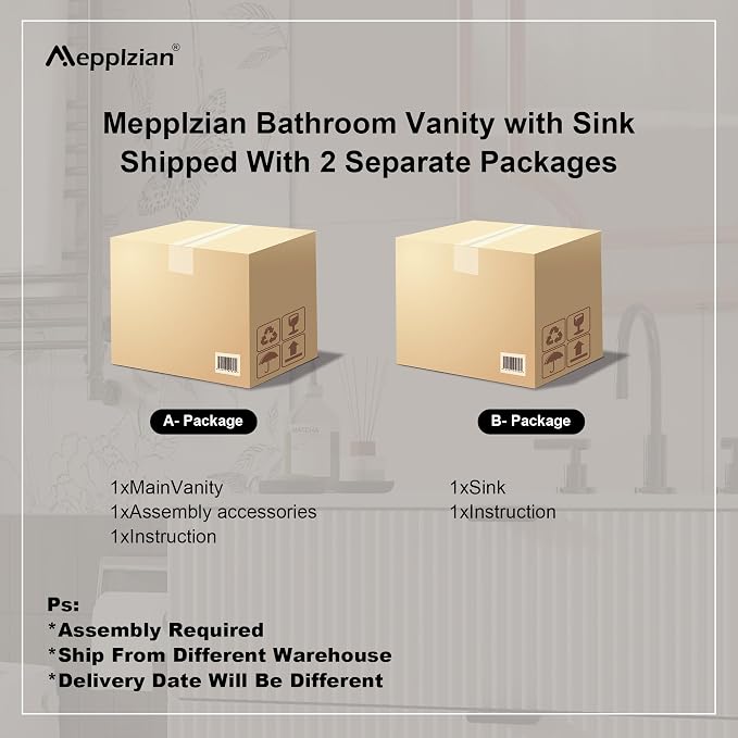 36" Bathroom Vanity Cabinet - Image 6
