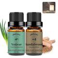 yethious Sandalwood Vetiver Essential Oil Set 100% Pure Organic Undiluted by yethious