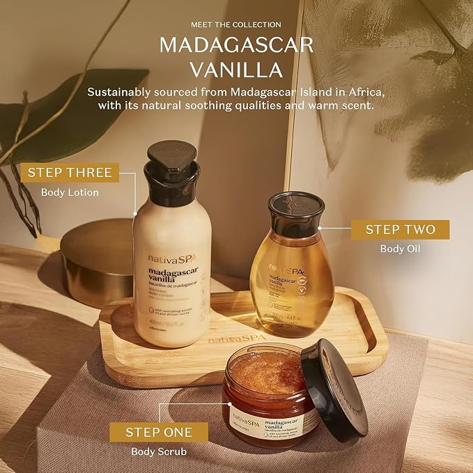 Nativa SPA by O Boticário, Madagascar Vanilla Body Oil, Soothing & Moisturizing - Image 6