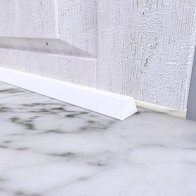 39 Inch Collapsible Shower Water Dam, Shower Threshold Water Dam Shower Barrier - Image 3