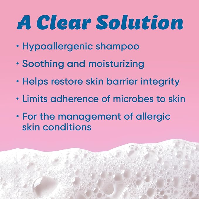 Allermyl Medicated Pet Shampoo Hypoallergenic, Soothing and Moisturizing Shampoo - Image 4